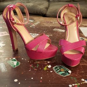 Colin Stuart for Victoria's Secret City Sandals 8 Snake